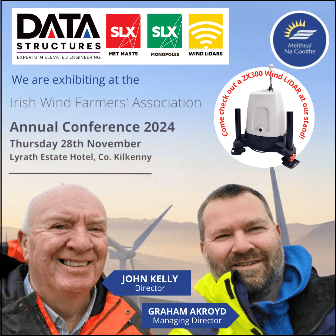 We are exhibiting at the Irish Wind Farmers Association Annual Conference 2024
